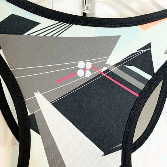 Sweaty Betty Women’s Tank Top Geometric Print Workout Athletic Gym Training S - Picture 5 of 5